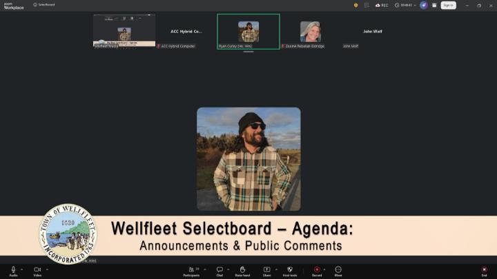 Thumbnail image for Wellfleet Selectboard 3-31-2026