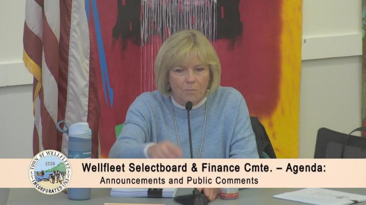 Thumbnail image for Wellfleet Selectboard - 4-7-2026