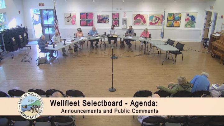 Thumbnail image for Wellfleet Selectboard - 8-18-2026