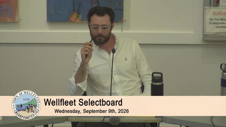 Thumbnail image for Wellfleet Selectboard 9-9-2026